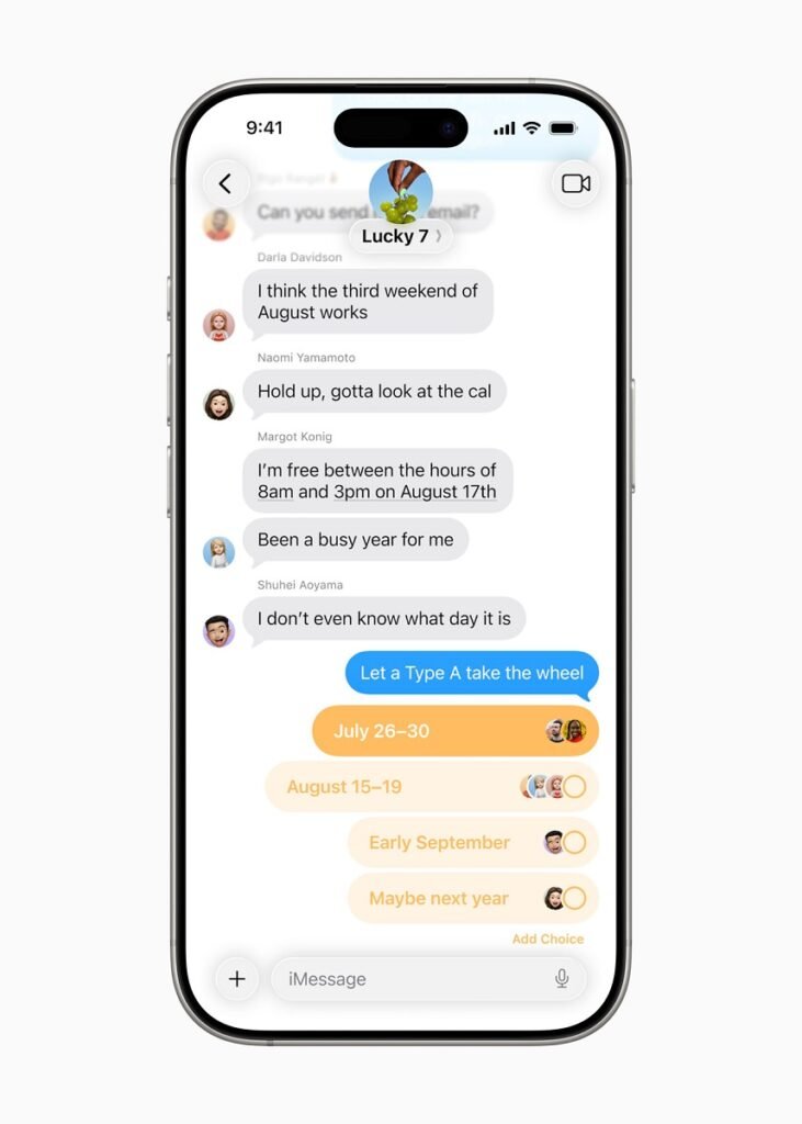 iOS 26 آیفون