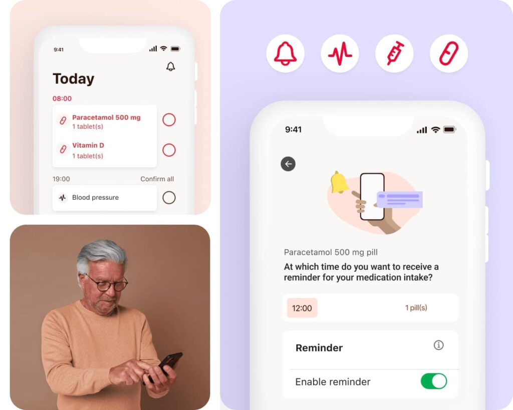 اپلیکیشن Meds & Pill Reminder MyTherapy