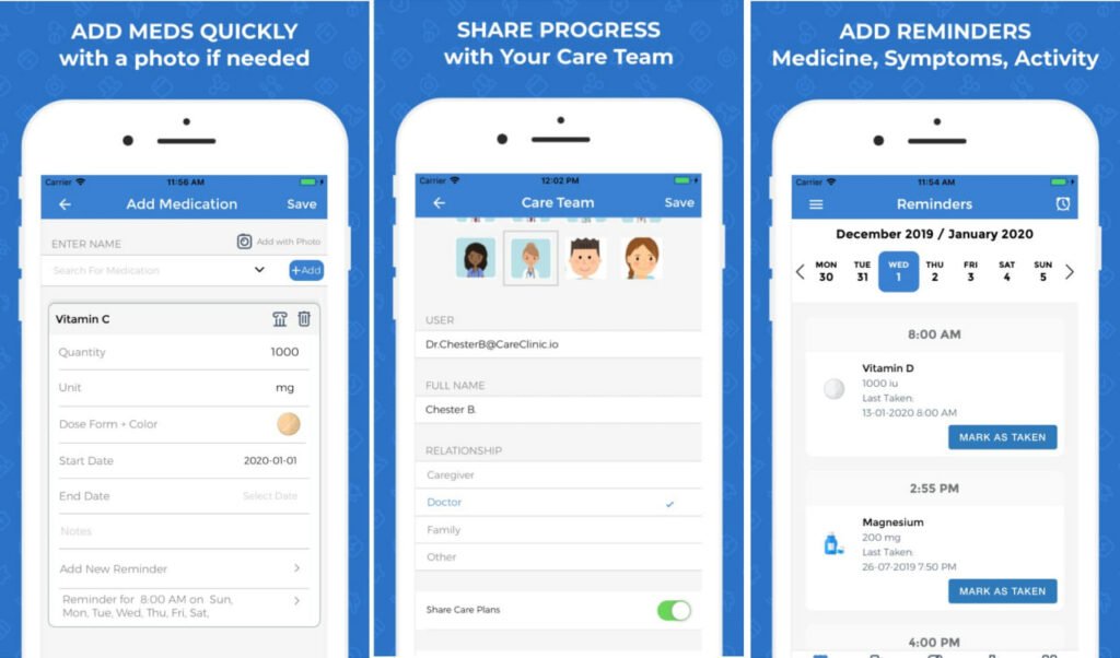 اپلیکیشن Symptom & Mood Tracker برای سالمندان